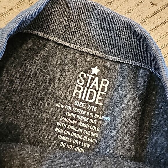 Gray thick Leggings size 7/17 Star Ride - Picture 4 of 9